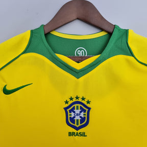 Camisa Brasil Retro 2004/06 Masculina